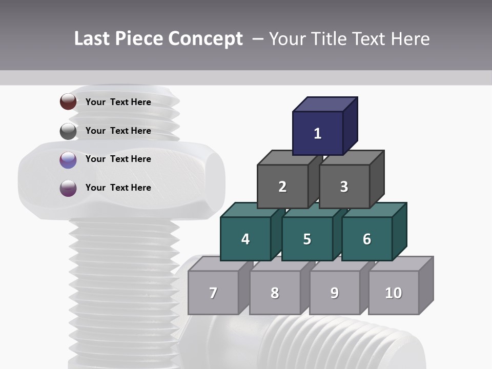 Concept Hardware Tighten PowerPoint Template