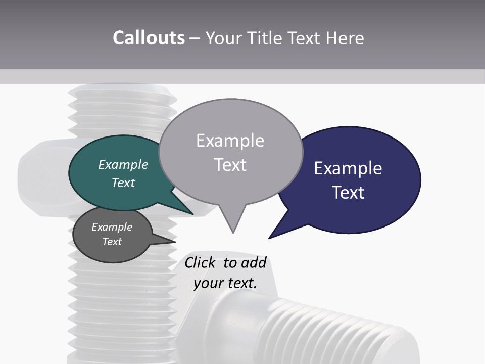 Concept Hardware Tighten PowerPoint Template