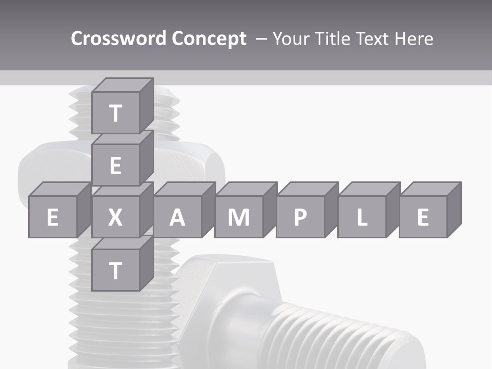 Concept Hardware Tighten PowerPoint Template