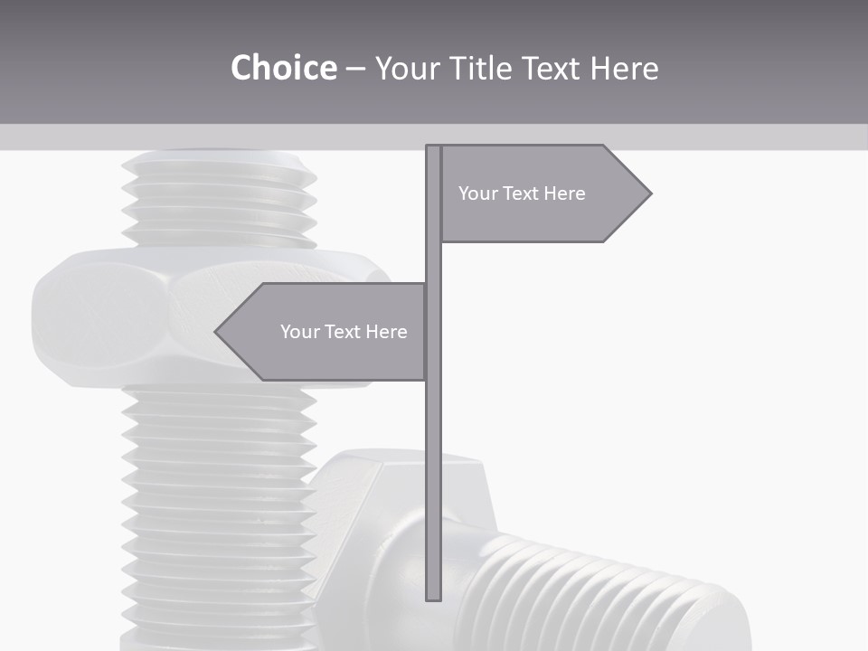 Concept Hardware Tighten PowerPoint Template