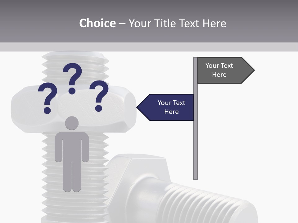 Concept Hardware Tighten PowerPoint Template