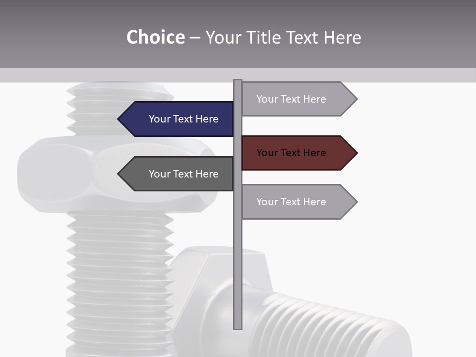 Concept Hardware Tighten PowerPoint Template