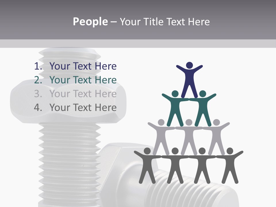 Concept Hardware Tighten PowerPoint Template