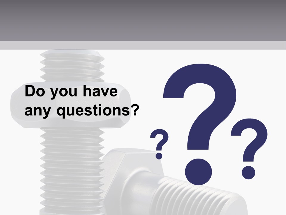 Concept Hardware Tighten PowerPoint Template