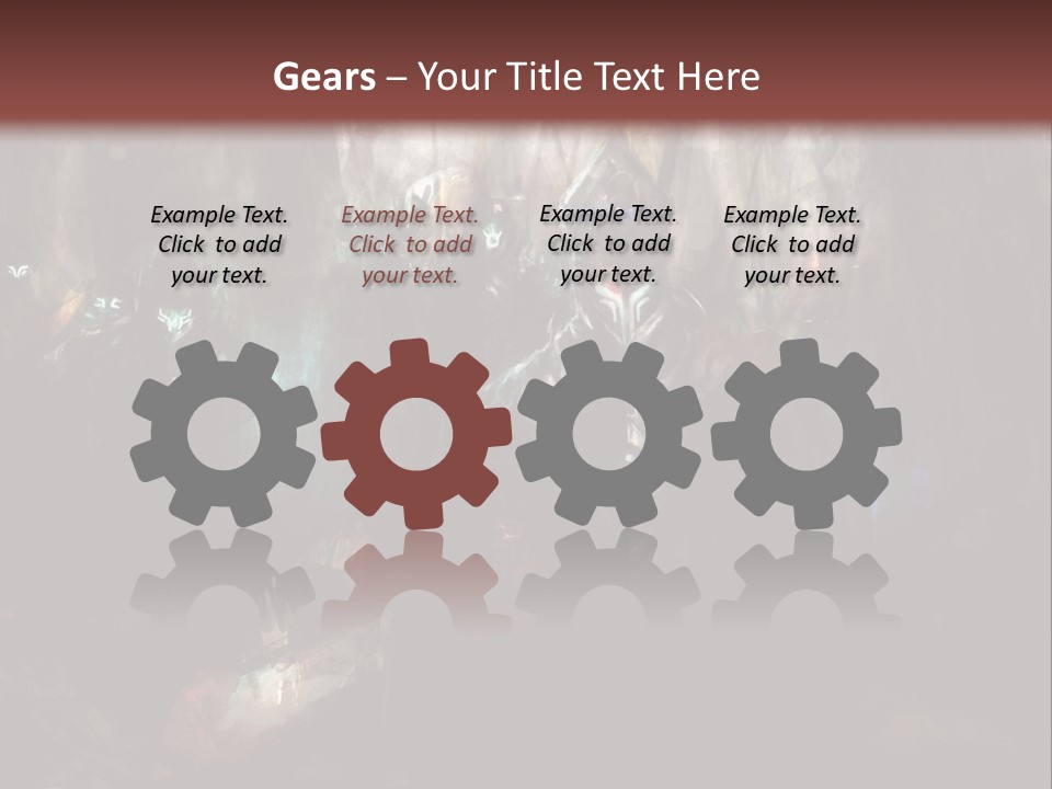 Poster Army Leader PowerPoint Template