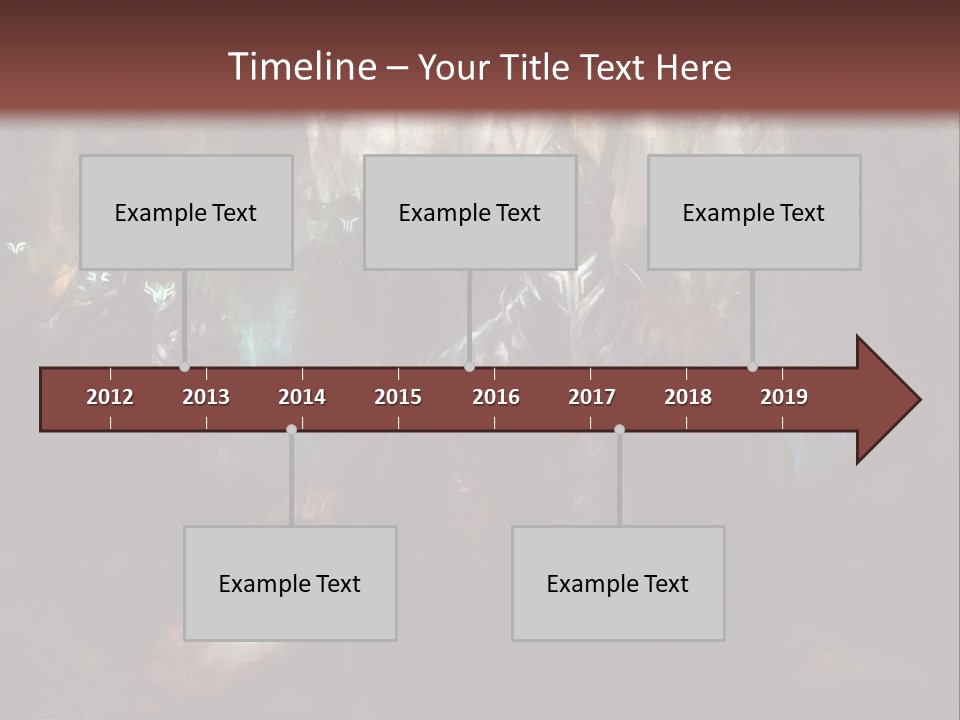 Poster Army Leader PowerPoint Template