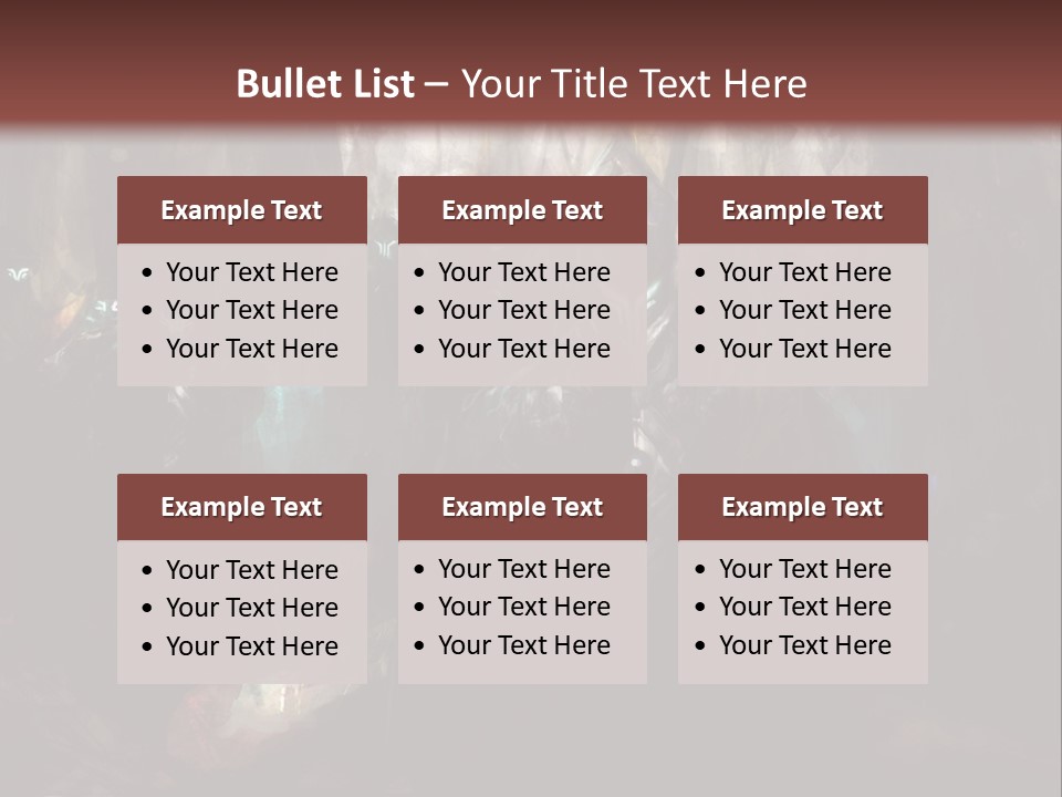 Poster Army Leader PowerPoint Template