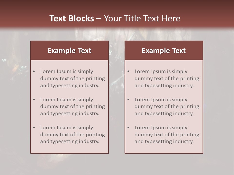 Poster Army Leader PowerPoint Template