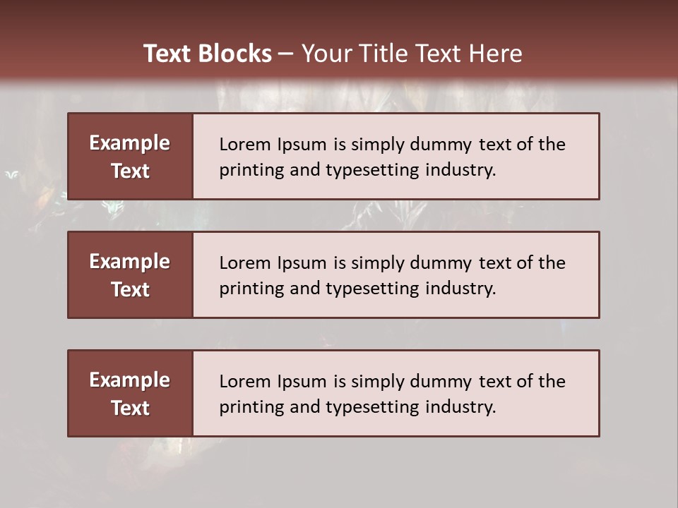 Poster Army Leader PowerPoint Template