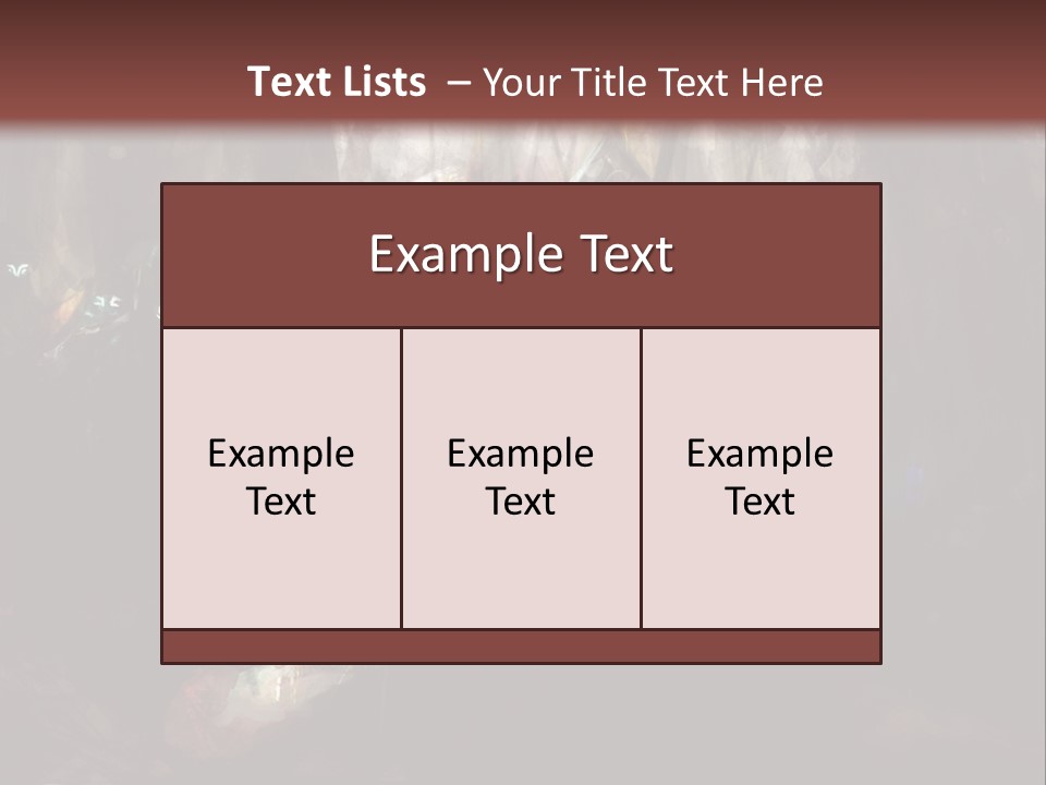 Poster Army Leader PowerPoint Template