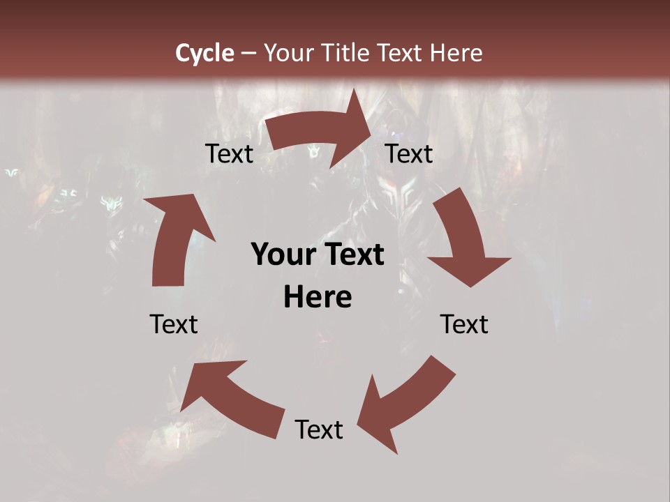 Poster Army Leader PowerPoint Template