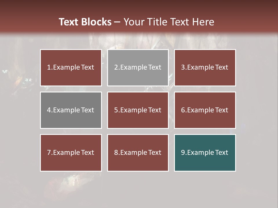 Poster Army Leader PowerPoint Template