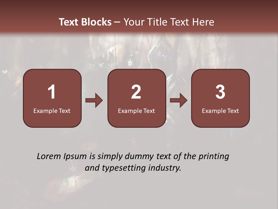 Poster Army Leader PowerPoint Template
