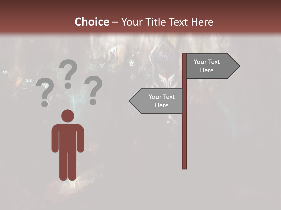 Poster Army Leader PowerPoint Template