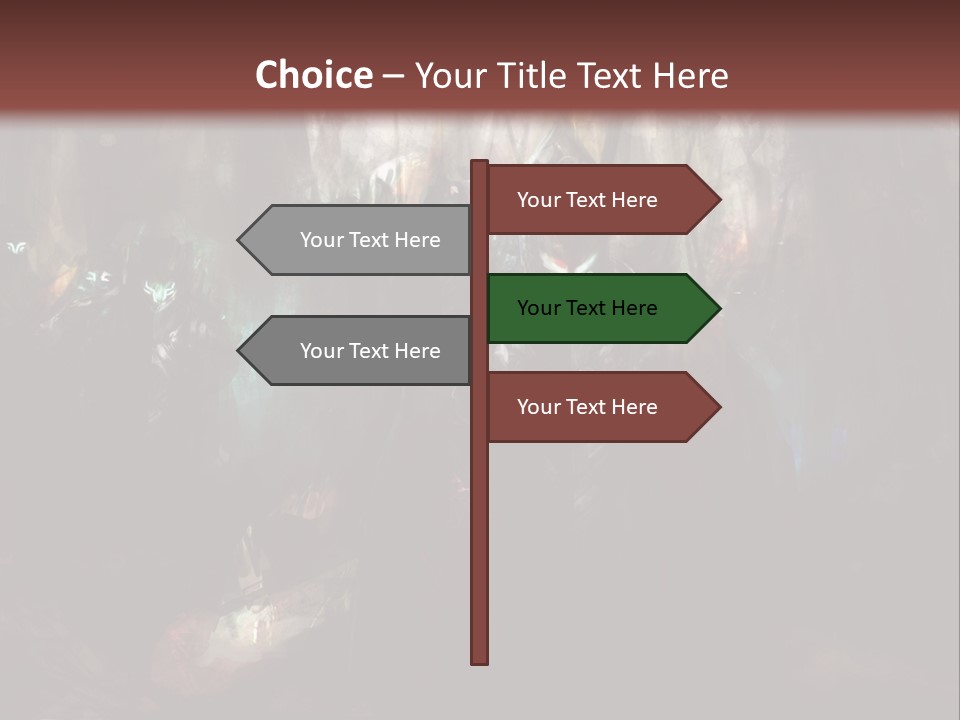 Poster Army Leader PowerPoint Template