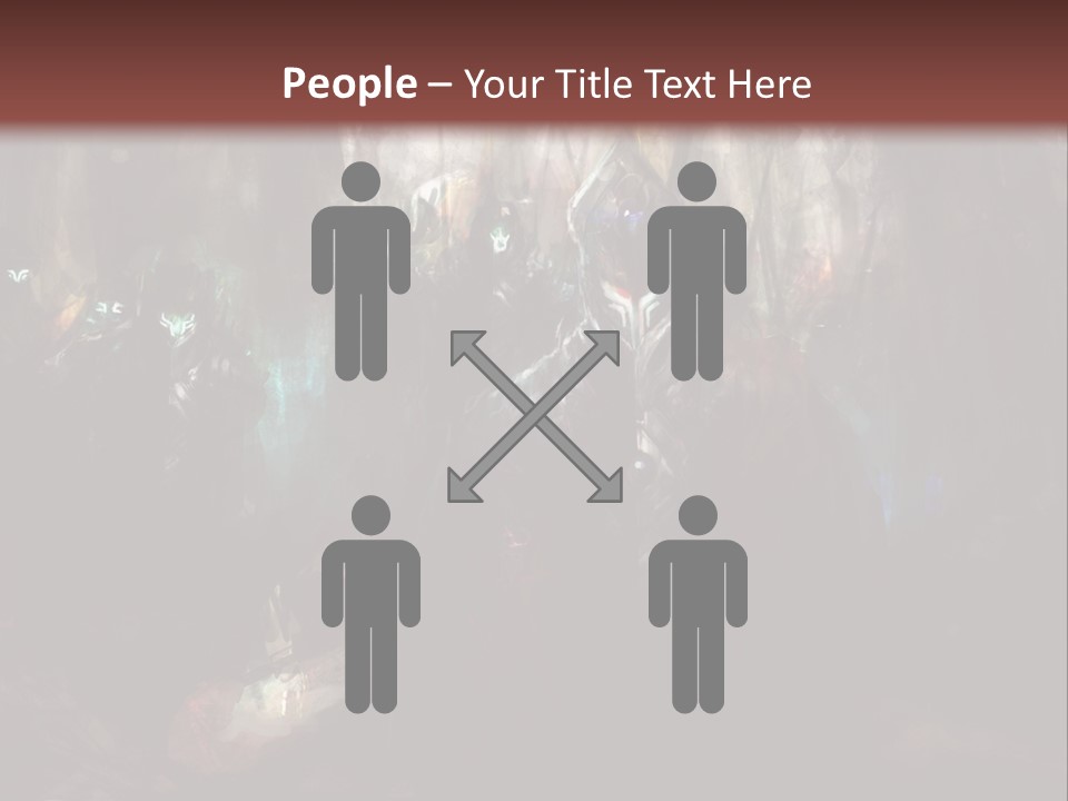 Poster Army Leader PowerPoint Template