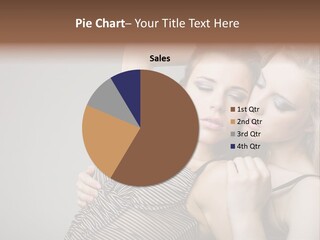 Nude Sweet Kiss PowerPoint Template