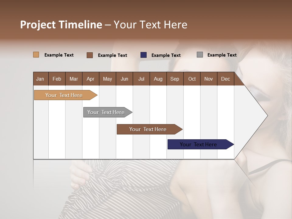 Nude Sweet Kiss PowerPoint Template