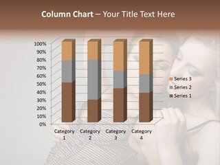 Nude Sweet Kiss PowerPoint Template