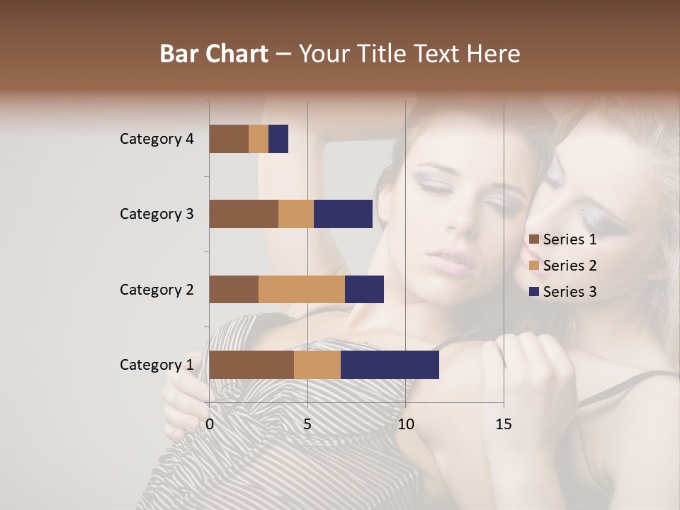 Nude Sweet Kiss PowerPoint Template