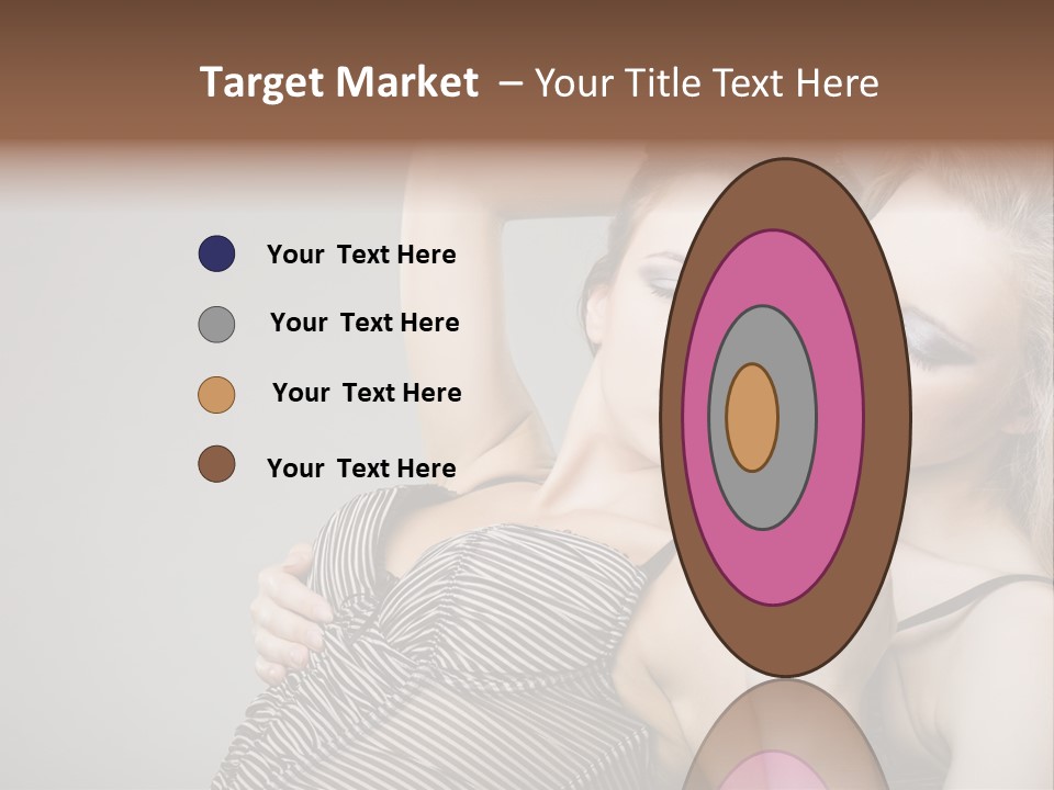 Nude Sweet Kiss PowerPoint Template