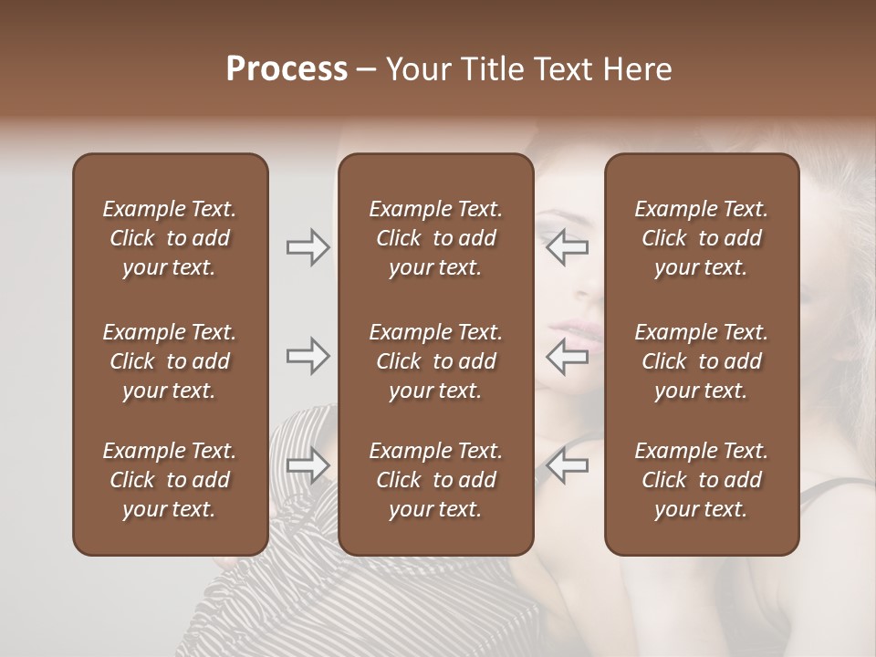 Nude Sweet Kiss PowerPoint Template
