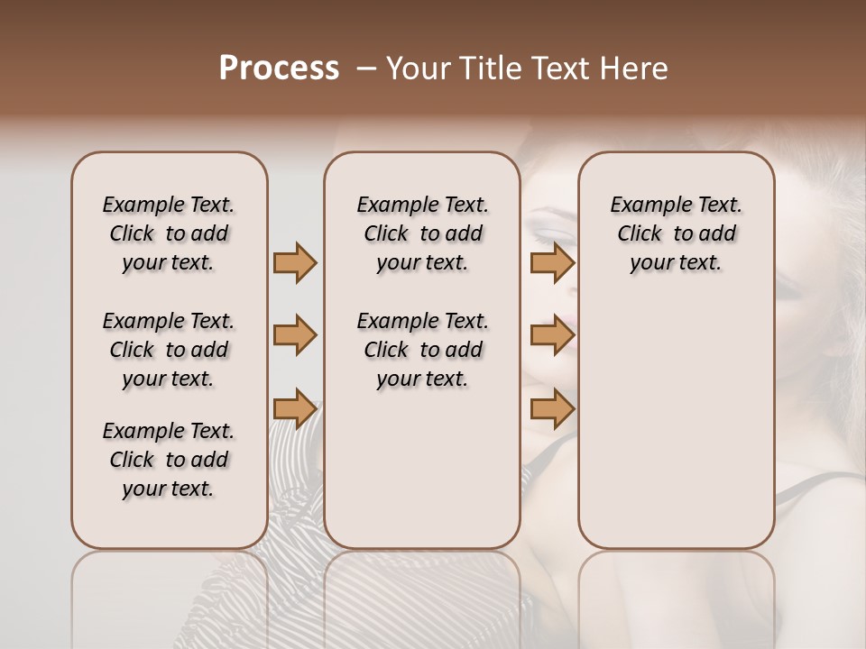 Nude Sweet Kiss PowerPoint Template