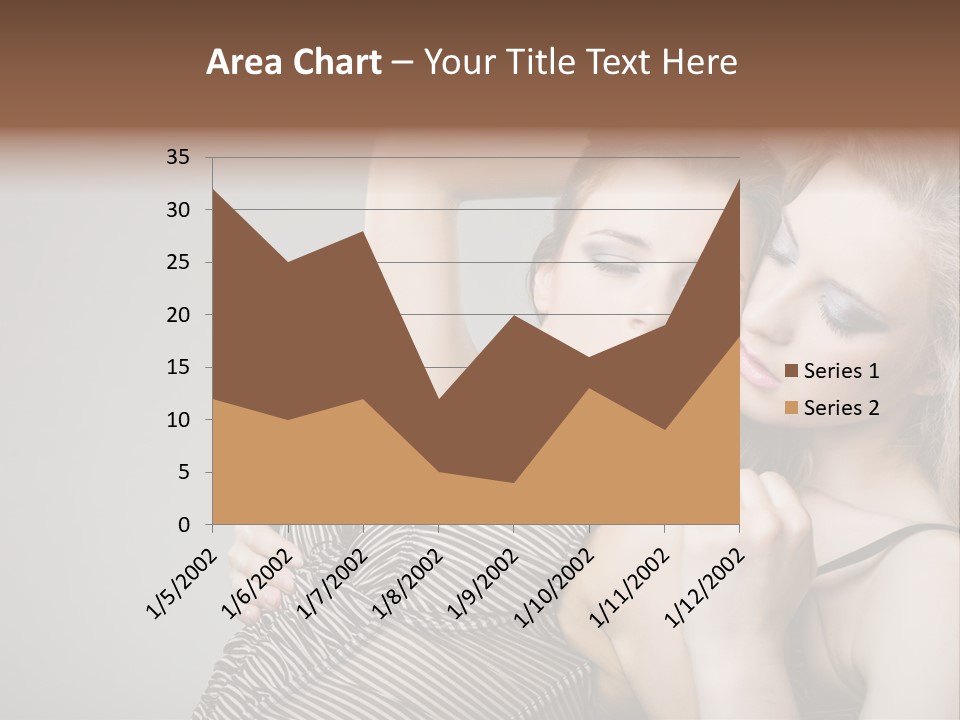 Nude Sweet Kiss PowerPoint Template