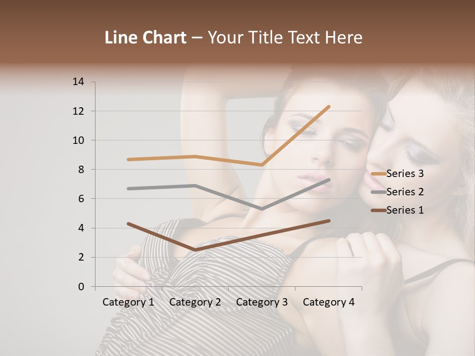 Nude Sweet Kiss PowerPoint Template