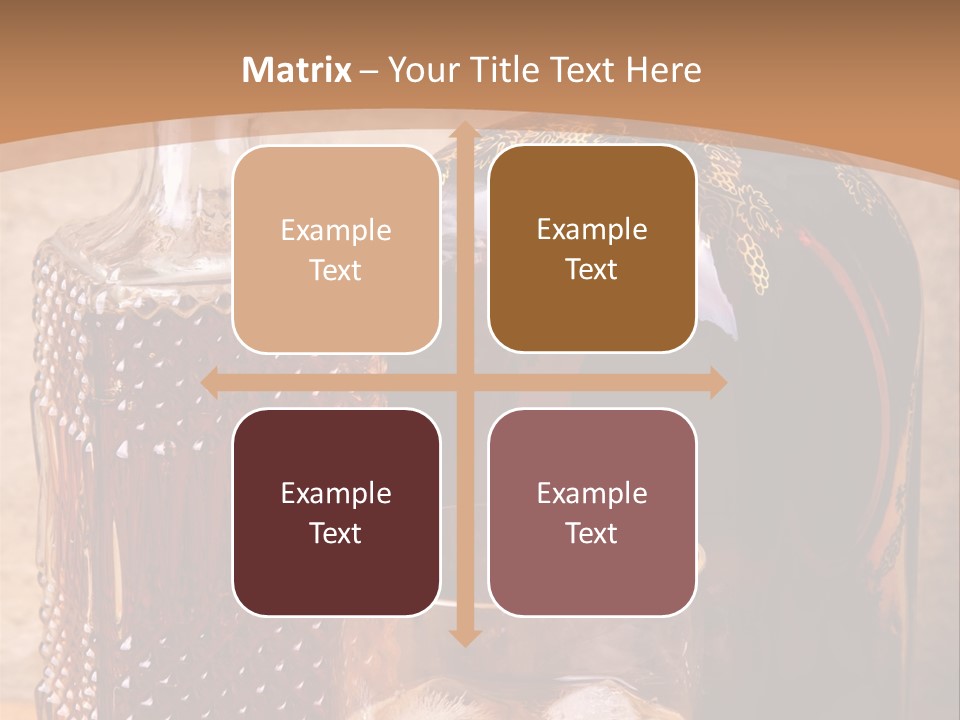 Bar Table Life PowerPoint Template