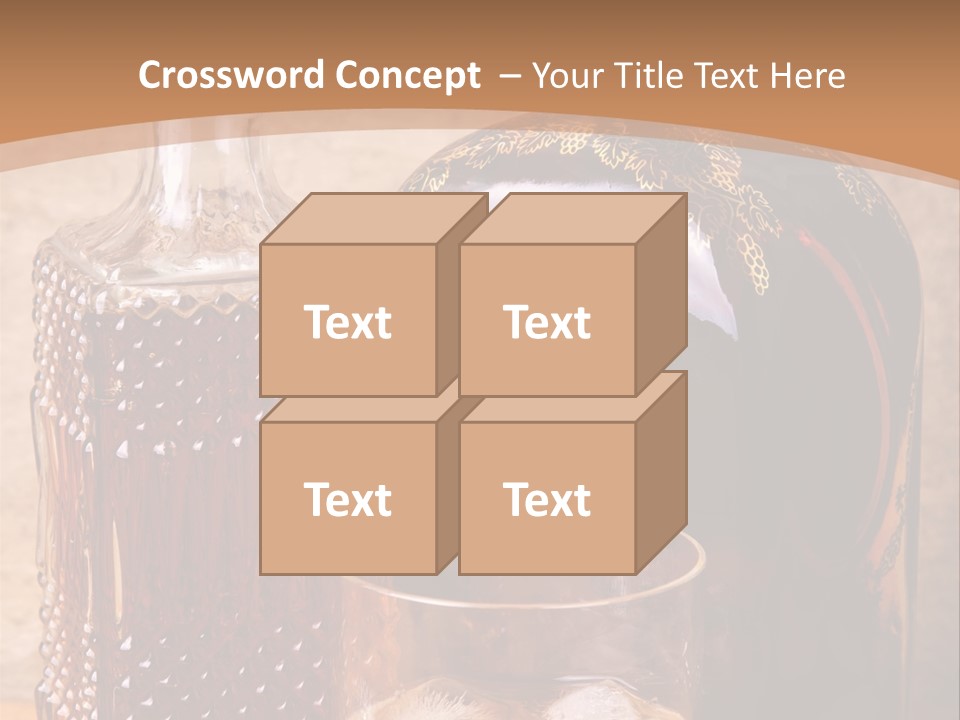 Bar Table Life PowerPoint Template