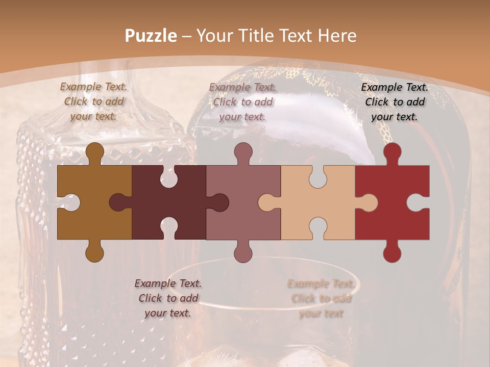 Bar Table Life PowerPoint Template