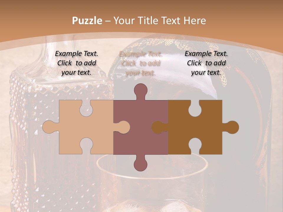 Bar Table Life PowerPoint Template