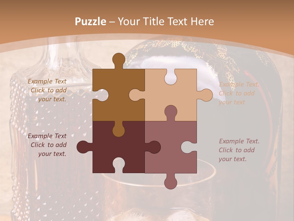 Bar Table Life PowerPoint Template