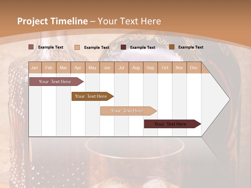 Bar Table Life PowerPoint Template