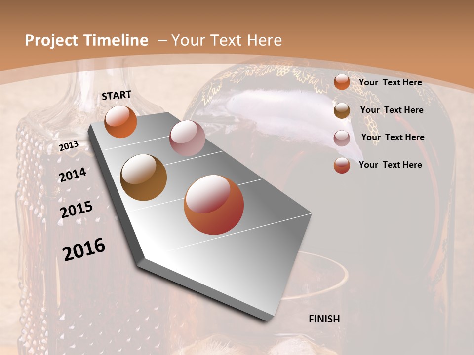 Bar Table Life PowerPoint Template
