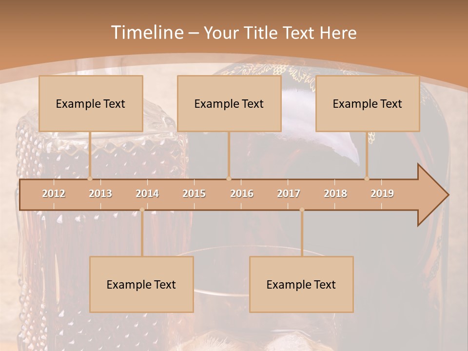 Bar Table Life PowerPoint Template