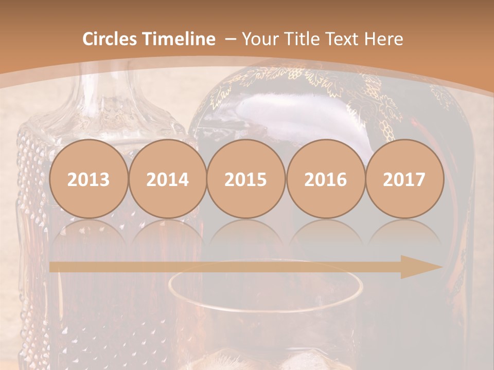 Bar Table Life PowerPoint Template