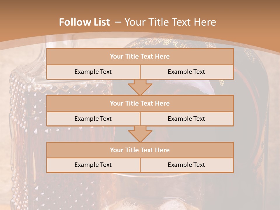 Bar Table Life PowerPoint Template