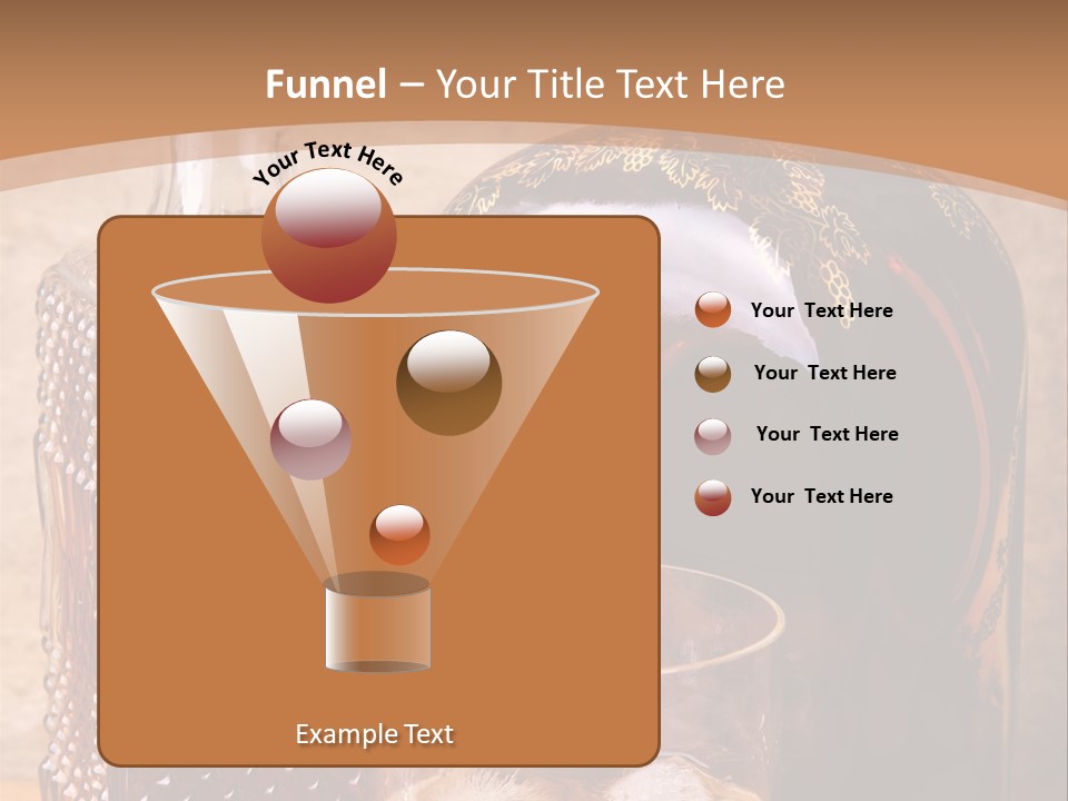 Bar Table Life PowerPoint Template