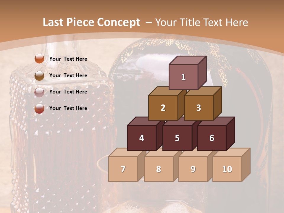 Bar Table Life PowerPoint Template