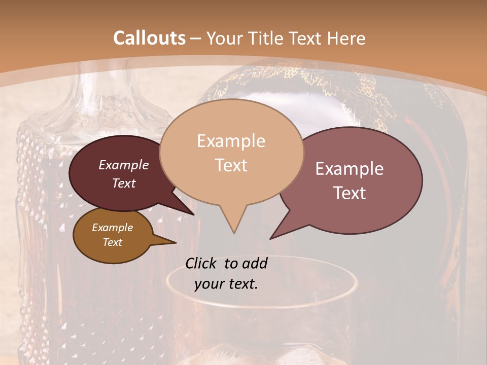 Bar Table Life PowerPoint Template