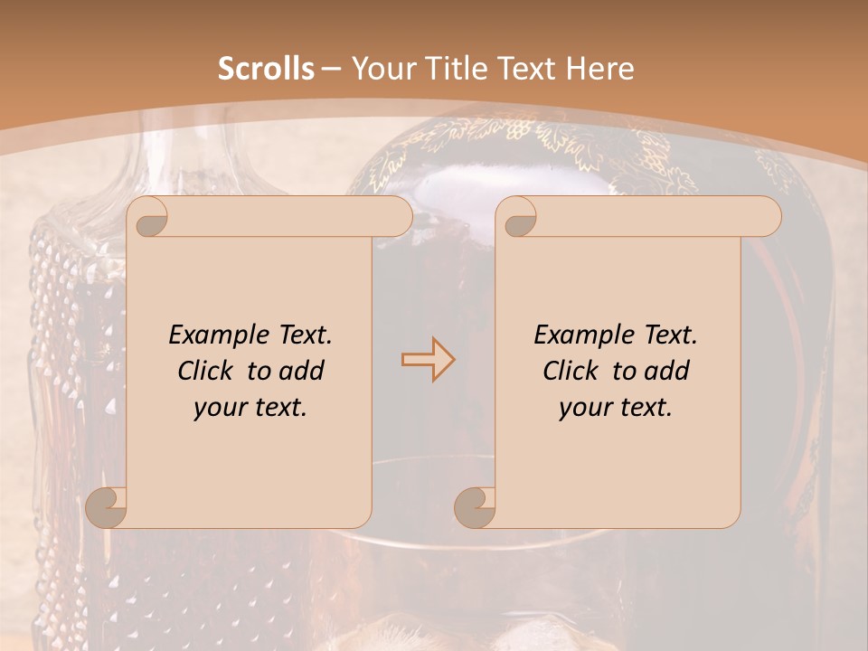 Bar Table Life PowerPoint Template