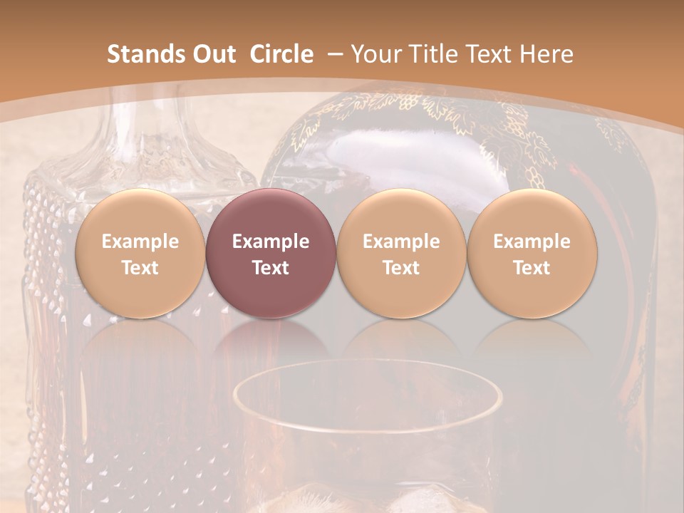 Bar Table Life PowerPoint Template