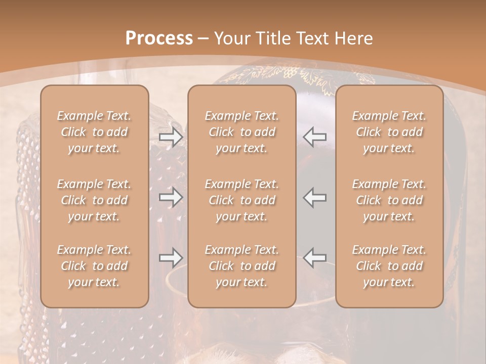 Bar Table Life PowerPoint Template