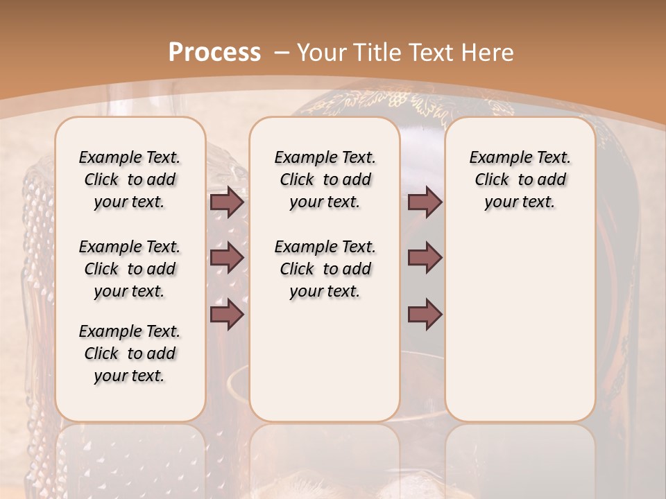 Bar Table Life PowerPoint Template