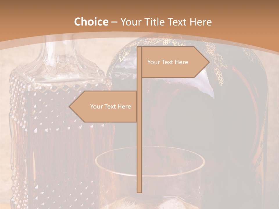 Bar Table Life PowerPoint Template