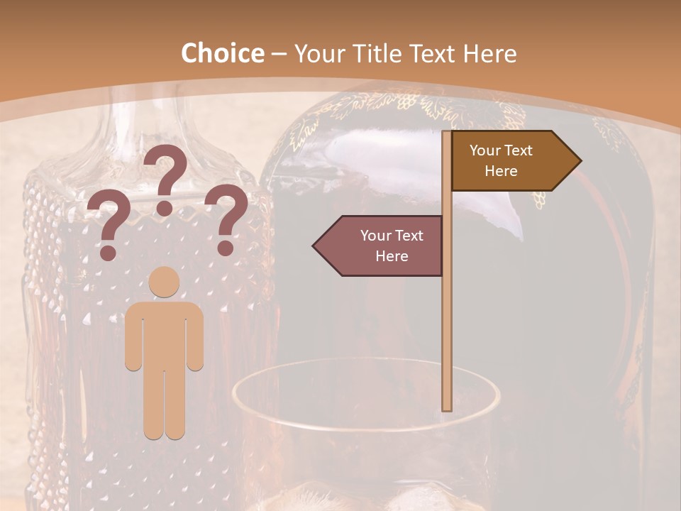Bar Table Life PowerPoint Template