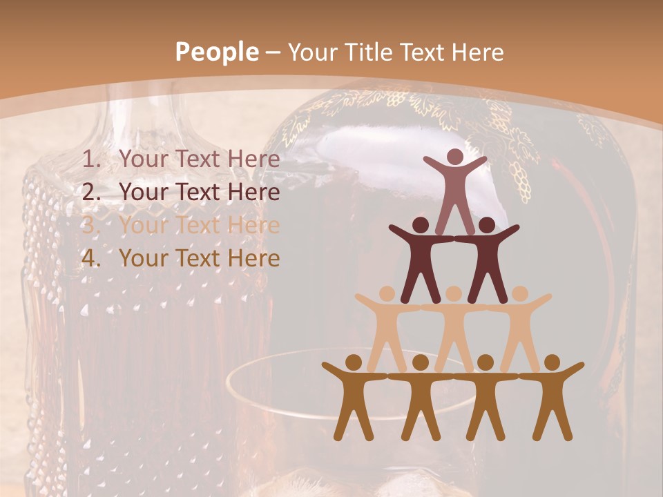 Bar Table Life PowerPoint Template