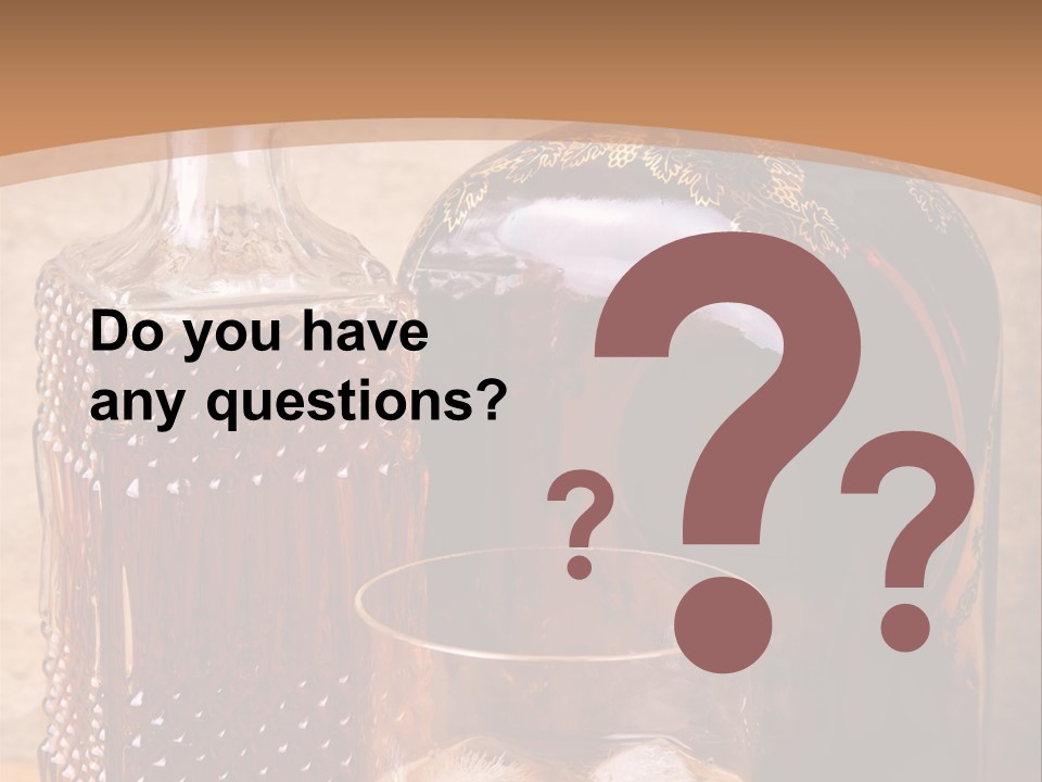 Bar Table Life PowerPoint Template